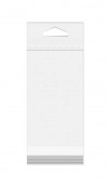 Headerbeutel 22,9x41,3cm wiederverschließbar und Kristallklar (100 Stück) [HB916]