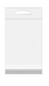 Headerbeutel 17,6x25,4cm wiederverschließbar und Kristallklar (100 Stück) [HB610]