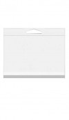 Headerbeutel 17,3x12,7cm wiederverschließbar und Kristallklar (100 Stück) [HB56]