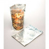 Standbodenbeutel Transparent/Silber 21x9x29cm | 510 Gramm (100 Stück) [ZBGS5]