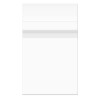 Klappenbeutel 22,2x28,1cm Hochtransparent (100 Stück) [B811SPC]