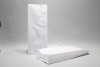 Papierbeutel Weiß 15x7x42cm mit Seitenfalten | Inhalt 3 KG Zellulose 35grs (100 Stück) [PAV1512]