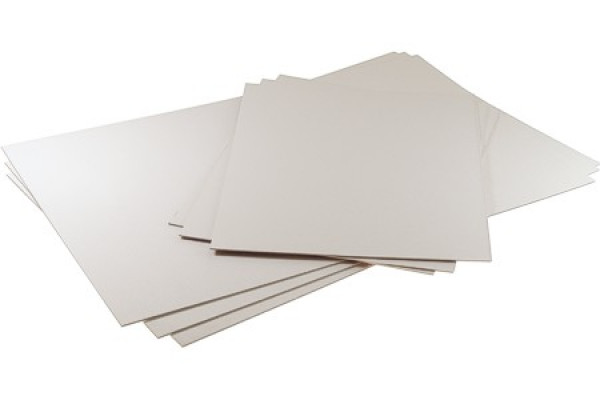 Hintergrundkarton Weiß 27,9x35,6cm 4-Lagig (25 Stück) [BACK11]