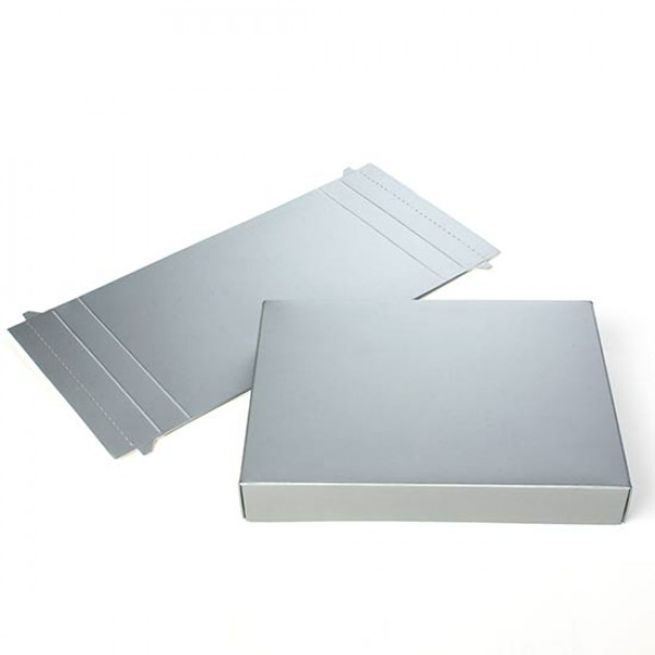 Pappschachteln Grau 9,5x2,5x13,7cm (25 Stück) [GY31]