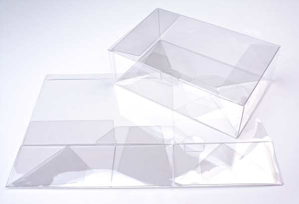 Klarsichtschachteln 8,9x8,9x16,5cm Kristallklar mit Automatikboden (25 Stück) [FPLB255]