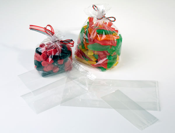 Polybeutel 7,6x5,1x16,5 cm mit Seitenfalten (100 Stück) [GB6]