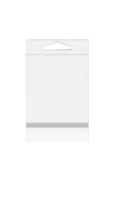 Headerbeutel 22,7x28,3cm mit Schutzverschluss (100 Stück) [HB811PC]