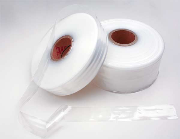 Schlauchfolie flach 6,5cm x 495mtr PE 50 Mikron (1 Rolle) [PTR2H]