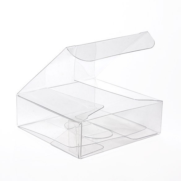 Giftboxes Crystal Clear 7.6 x 7.6 x 2.5cm (25 Pieces) [VB297]