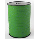 Kräuselband mit Punkte Grün 10 mm x 225 mtr (1 Rolle) [HV-PLS10G]