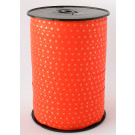 Kräuselband mit Punkte Orange 10 mm x 225 mtr (1 Rolle) [HV-PLS10OR]