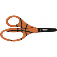 Kinderschere, L 13,5 cm, B 6,5 cm, Basketball, 1Stck [HOB-1023912]