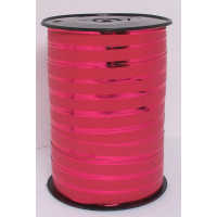 Kräuselband Glänzend / matt Fuchsia 10mm x 225 mtr (1 Rolle) [HV-PLG10F]