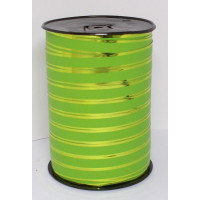 Kräuselband Glänzend / matt Lindgrün 10mm x 225 mtr (1 Rolle) [HV-PLG10LG]