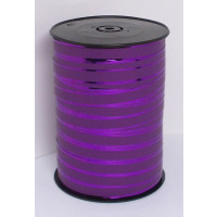 Kräuselband Glänzend / matt Lila 10mm x 225 mtr (1 Rolle) [HV-PLG10PU]