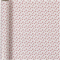 Geschenkpapier, B 57 cm, 80 g, 150 m, Weiß, Rot [HOB-19012]
