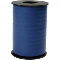 Geschenkband, B 10 mm, Blau, matt, 250m [HOB-20032]