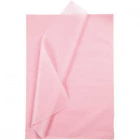 Seidenpapier, Blatt 50x70 cm,  14 g, Hellrosa, 10Bl. [HOB-200880]