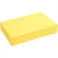 Farbiges Papier, A4 210x297 mm,  80 g, Gelb, 500Bl. [HOB-20412]