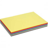 Farbkarton, A3 297x420 mm,  180 g, Sortierte Farben, 300Bl. sort. [HOB-21423]