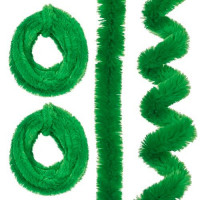 Chenille Grün 5mtr Ø 3cm (1 St) [IFS-22605]
