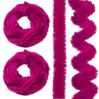 Chenille Fuchsia 5 mtr Ø 3cm (1 St) [IFS-22606]