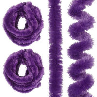 Chenille Lila 5 mtr Ø 3cm (1 St) [IFS-22608]