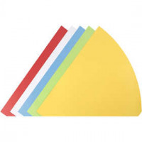 Kegel, H 68 cm, D: 20 cm, 5 Stck., Sortierte Farben [HOB-23316]
