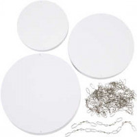 Hängeschmuck, D: 12+15+18 cm,  300 g, 20Sets [HOB-23580]