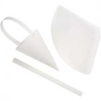 Kegel, H 13 cm, D: 8 cm, 20 Stck. [HOB-23846]