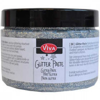 Glitter-Gel, Silber, 150ml [HOB-242130]