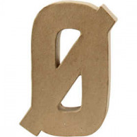 Buchstabe, groß, Ø, H 20,5 cm, B 14,5 cm, 1Stck, Stärke: 2,5 cm [HOB-26598]