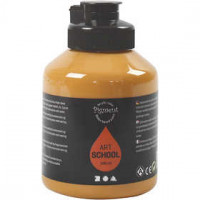 Pigment Art School-Farbe, Oocker, Opak, , 500ml [HOB-35420]