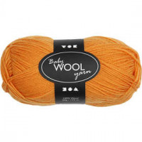 Baby-Wolle, L 172 m, Orange, NM 14/4, 50g [HOB-41326]