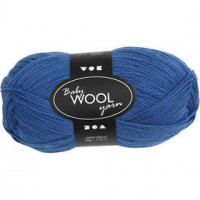 Baby-Wolle, L 172 m, Blau, NM 14/4, 50g [HOB-41333]