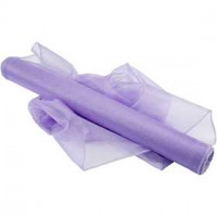 Organzastoff, B 50 cm, Lila, glänzend, 10m [HOB-44654]