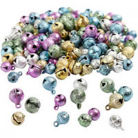 Glöckchen, Sortiment, D: 8+10 mm, 200sort. [HOB-50027]