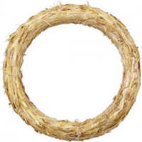 Strohkranz, D: 27 cm, Stärke: 3 cm, 1Stck [HOB-503810]