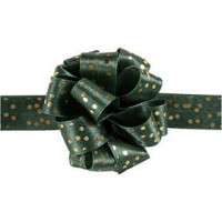 Susifix Band, B 18 mm, Grün, Punkte, 5m [HOB-50453]