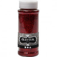 Glitter, Rot, 110g [HOB-51261]
