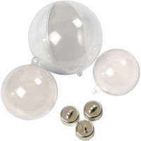 Dekokugeln - Sortiment, D: 5+6+8 cm, 60Stck. [HOB-52144]