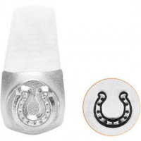 Prägestempel, Größe 6 mm, L 65 mm, Hufeisen, 1Stck [HOB-67568]