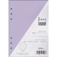 Kalender Füllung A5 Gepunktet, 6 Ringe, Violett (1 St.) [BOP-A5DV]