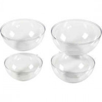 Concrete mold, size 13.6+15.6+18+20 cm, 4 pcs [HOB-78648]