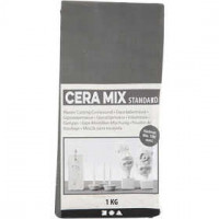 Cera-Mix Standard Modelliergips, Hellgrau, 1kg [HOB-786500]