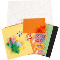 Deko-Set, Kräftige Farben, Ostern, 1Set [HOB-97422]