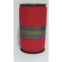 Kräuselband Cottonnade Rot 10mm x 20 meter (1 Rolle) [HV-CTN10R]