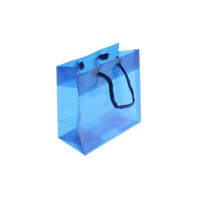 Geschenktaschen 16x7,6x16cm mit Trageschnüren (10 Stück) [G66BL1]