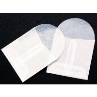 Pergaminpapier Umschläge 5x5cm (100 Stück) [G2]