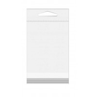 Headerbeutel 42,9x43,9cm wiederverschließbar und Kristallklar (100 Stück) [HB1624]